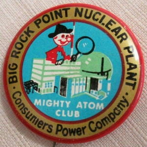 Big Rock Point Nuclear Power Plant - Pin (newer photo)